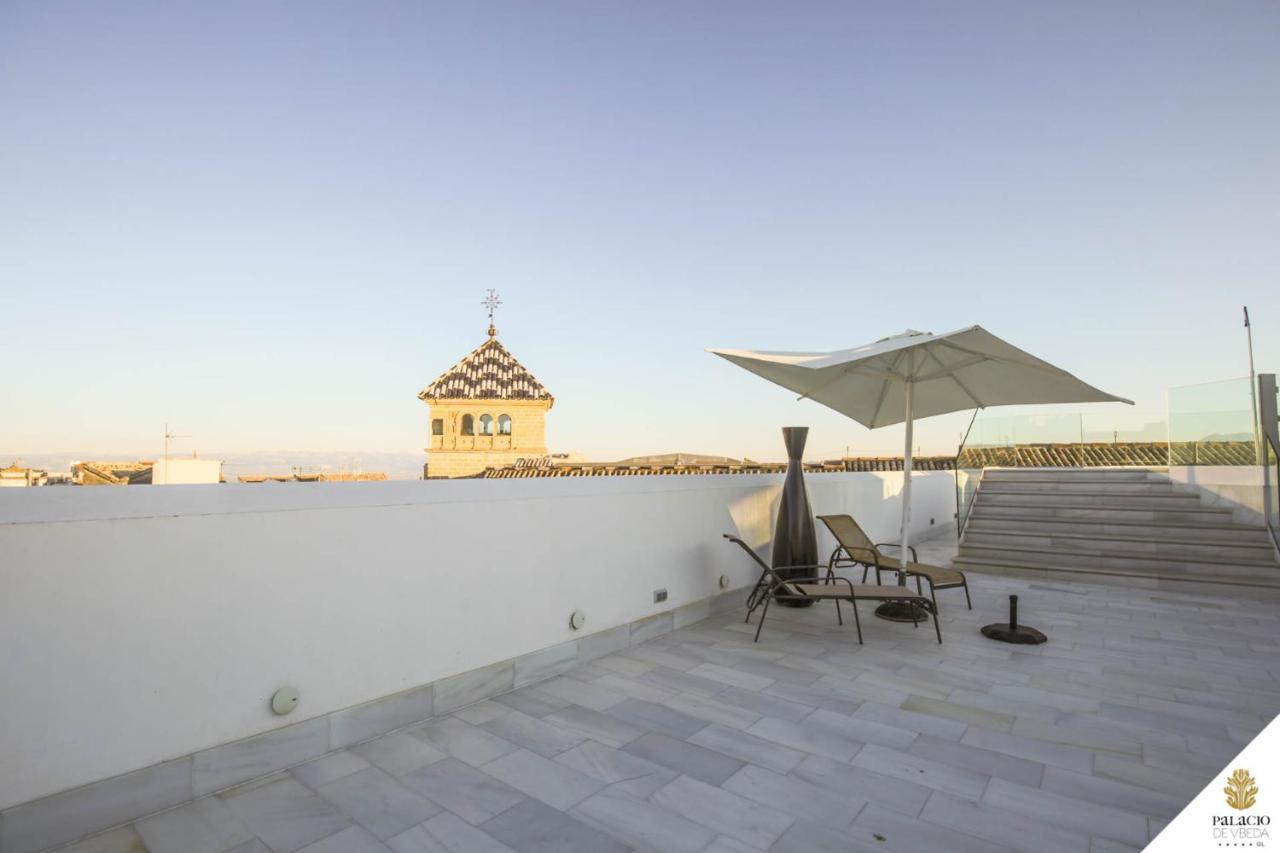 Hotel Palacio De Ubeda 5 G.L Bagian luar foto Rooftop terrace